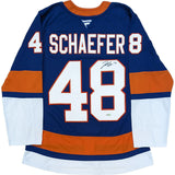 Matthew Schaefer Autographed New York Islanders Pro Jersey - UDA
