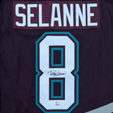 Teemu Selanne Autographed Anaheim Ducks Vintage Pro Jersey