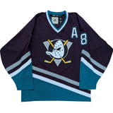 Teemu Selanne Autographed Anaheim Ducks Vintage Pro Jersey