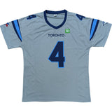 George Springer Autographed Toronto Blue Jays Stadium Giveaway Football Jersey