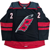 Logan Stankoven Autographed Carolina Hurricanes Pro Jersey