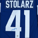 Anthony Stolarz Autographed Toronto Maple Leafs Pro Jersey