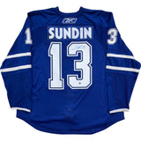 Mats Sundin Autographed Toronto Maple Leafs RBK Pro Jersey