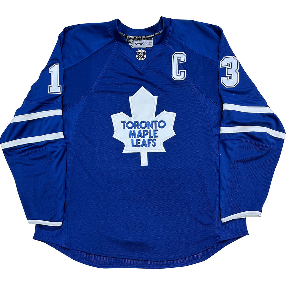 Mats Sundin Autographed Toronto Maple Leafs RBK Pro Jersey Frozen Pond