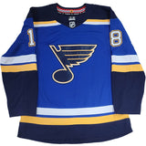 Robert Thomas Autographed St. Louis Blues Pro Jersey