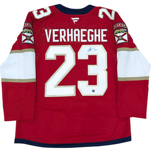 Carter Verhaeghe Autographed Florida Panthers Pro Jersey (w/2024 Stanley Cup Patch)