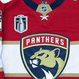 Carter Verhaeghe Autographed Florida Panthers Pro Jersey (w/2024 Stanley Cup Patch)