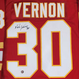 Mike Vernon Autographed Calgary Flames Pro Jersey