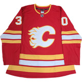 Mike Vernon Autographed Calgary Flames Pro Jersey