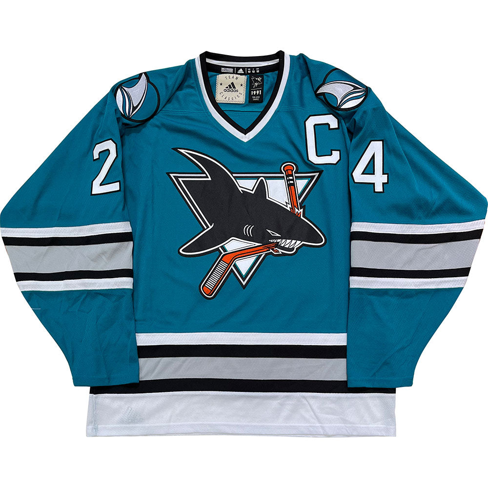 Doug Wilson Autographed San Jose Sharks Pro Jersey – Frozen Pond