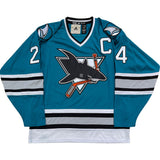 Doug Wilson Autographed San Jose Sharks Pro Jersey