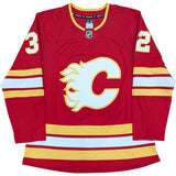 Dustin Wolf Autographed Calgary Flames Pro Jersey