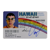 Christopher Mintz-Plasse Autographed "McLOVIN" Replica Driver's License