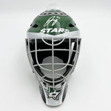 Jake Oettinger Autographed Dallas Stars Replica Goalie Mask