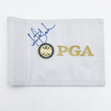 Michael Block Autographed PGA Mini-Pin Flag