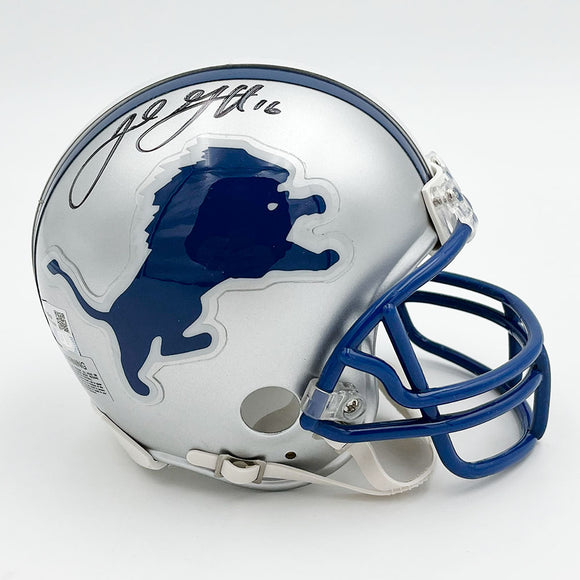 Jared Goff Autographed Detroit Lions Mini-Helmet