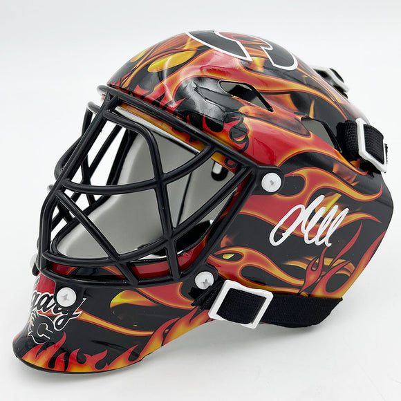 Jacob Markstrom Autographed Calgary Flames Mini-Goalie Mask