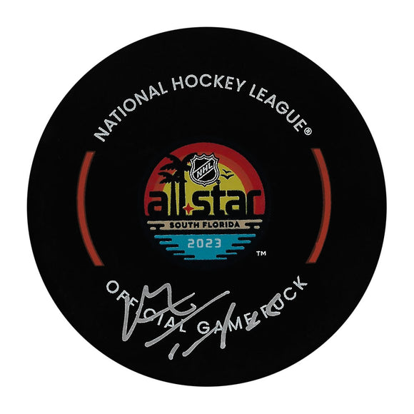 Matthew Tkachuk Autographed 2023 NHL All-Star Game Official Game Puck