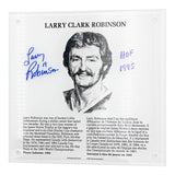 Larry Robinson Autographed NHL Legends HOF Plaque