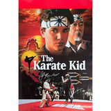 Ralph Macchio/William Zabka Autographed "Karate Kid" 24X36 Poster