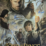 "Lord of the Rings - The Return of the King" 24X36 Poster - 7 Autographs