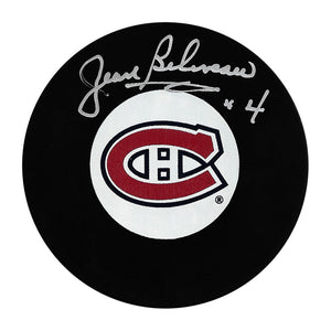 Jean Beliveau (deceased) Autographed Montreal Canadiens Puck