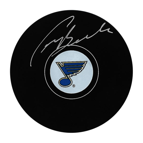 Craig Berube Autographed St. Louis Blues Puck