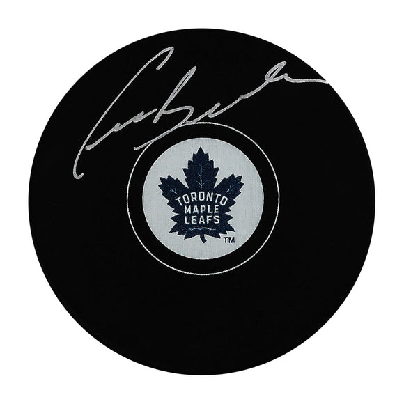 Craig Berube Autographed Toronto Maple Leafs Puck