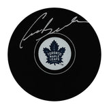 Craig Berube Autographed Toronto Maple Leafs Puck