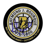 Ray Bourque Autographed Retirement Night Puck