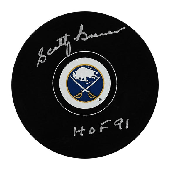 Scotty Bowman Autographed Buffalo Sabres Puck