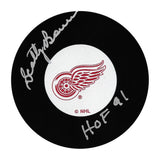 Scotty Bowman Autographed Detroit Red Wings Puck