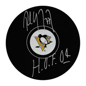 Paul Coffey Autographed Pittsburgh Penguins Puck