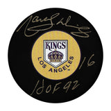 Marcel Dionne Autographed Los Angeles Kings Puck