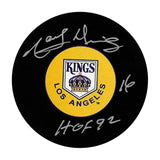 Marcel Dionne Autographed Los Angeles Kings Puck
