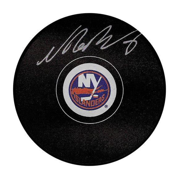 Noah Dobson Autographed New York Islanders Puck