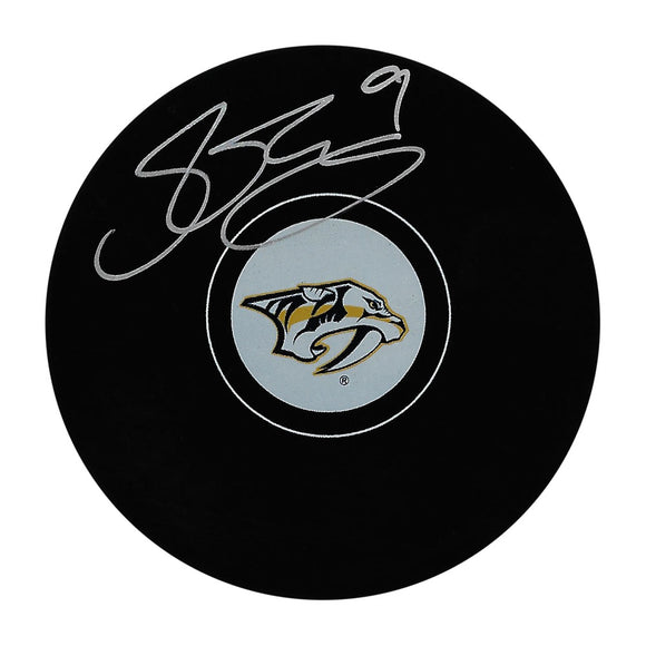 Filip Forsberg Autographed Nashville Predators Puck
