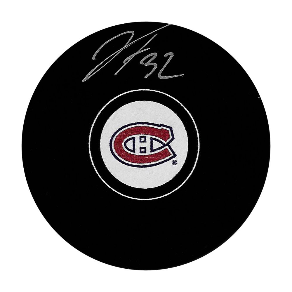 Jacob Fowler Autographed Montreal Canadiens Puck – Frozen Pond