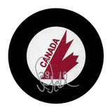 Doug Gilmour Autographed Team Canada Puck