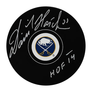 Dominik Hasek Autographed Buffalo Sabres Puck