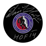 Dominik Hasek Autographed Hockey Hall of Fame Puck