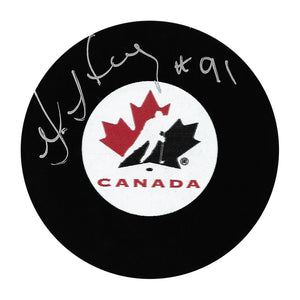 Geraldine Heaney Autographed Team Canada Puck