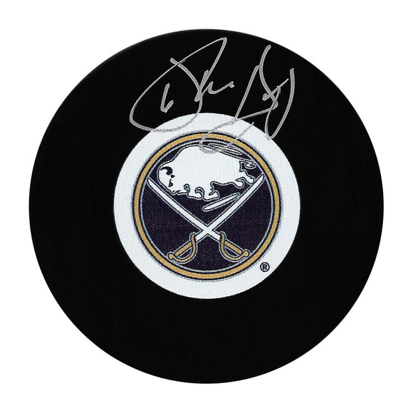 Phil Housley Autographed Buffalo Sabres Puck