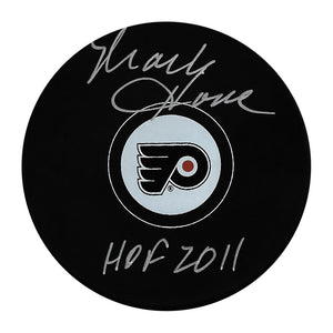 Mark Howe Autographed Philadelphia Flyers Puck