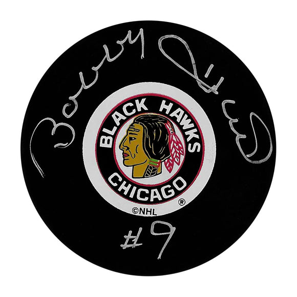 Bobby Hull (deceased) Autographed Chicago Blackhawks Puck