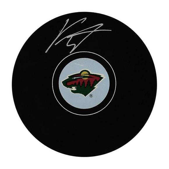 Kirill Kaprizov Autographed Minnesota Wild Puck