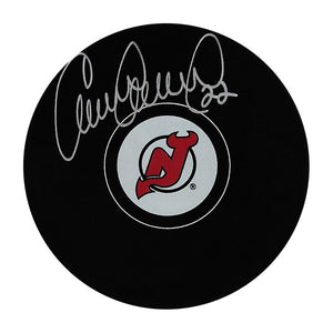 Claude Lemieux Autographed New Jersey Devils Puck