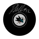 Patrick Marleau Autographed San Jose Sharks Puck