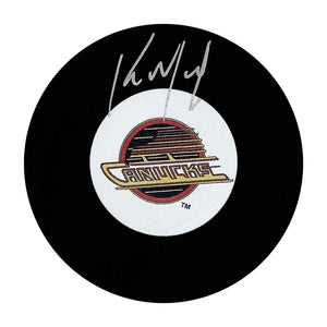 Kirk McLean Autographed Vancouver Canucks Puck