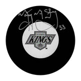 Marty McSorley Autographed Los Angeles Kings Puck